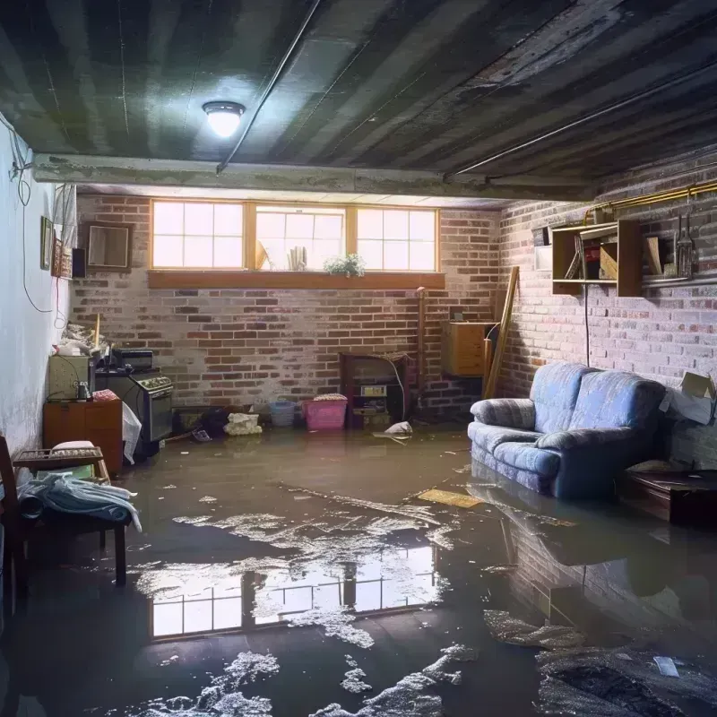 Flooded Basement Cleanup in Dodson Branch, TN